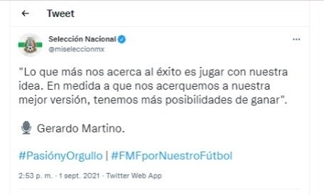 En la conferencia previa a las Eliminatorias Mundialistas | Twitter