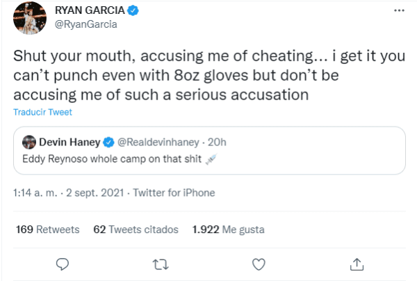 Devin Haney vs. Ryan Garcia