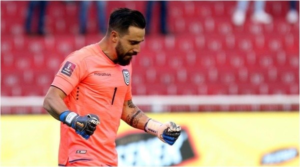 Hernán Galíndez, selección de Ecuador