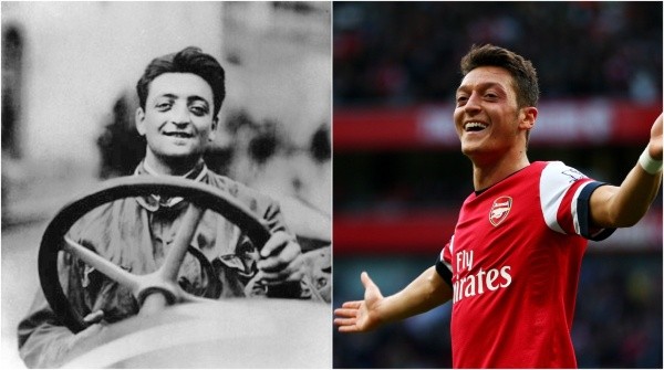 A história de que se parecem Enzo Ferrari e Özil - Quer Saber?