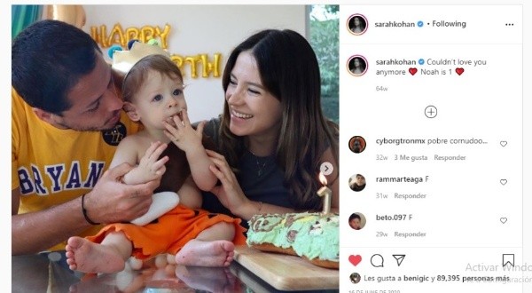 CH14 y Kohan con Noah por última vez | Instagram