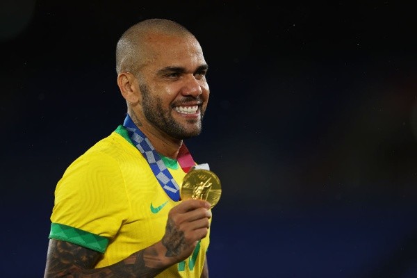 Daniel Alves na Seleção Brasileira. (Foto: Getty Images)