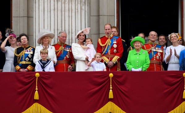 La familia Real británica preservó su privacidad. Foto: (Getty)