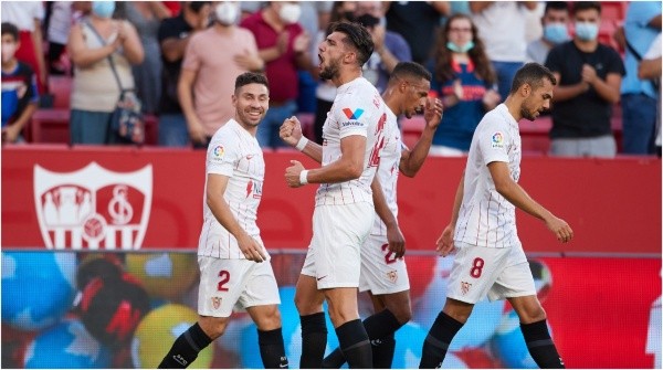 Rafa Mir, gol en Sevilla vs Valencia