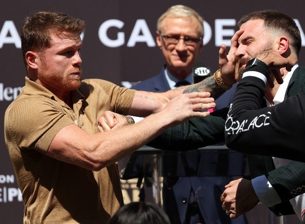Canelo Álvarez vs. Caleb Plant