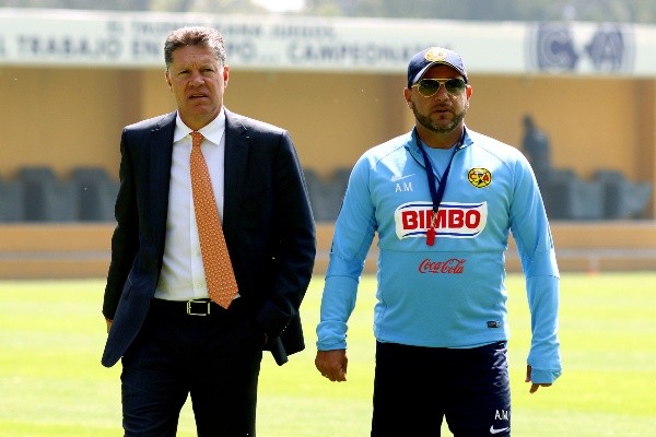 Peláez y Mohamed, juntos en el América en 2014 (Imago 7)