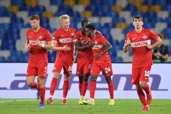 Spartak de Moscú se llevó un triunfazo de Italia (Getty Images)