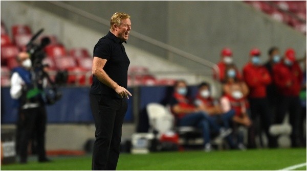 Ronald Koeman, Benfica vs Barcelona