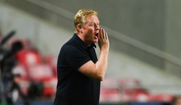 Ronald Koeman, entrenador de Barcelona