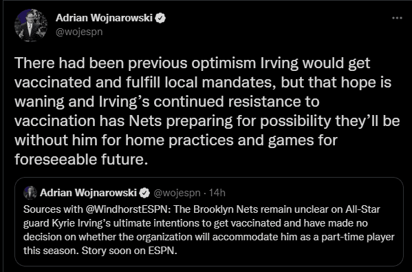 via Adrian Wojnarowski
