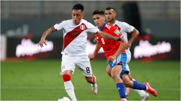 Christian Cueva, Perú vs Chile