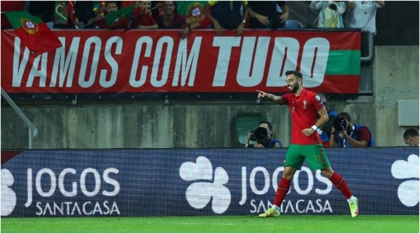 Bruno Fernandes, Portugal vs Luxemburgo