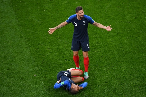 Olivier Giroud, Kylian Mbappé