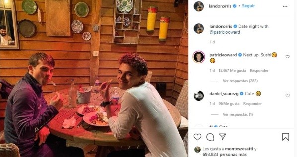 Instagram Lando Norris