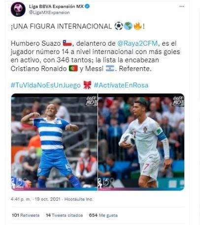 Twitter Liga de Expansión MX