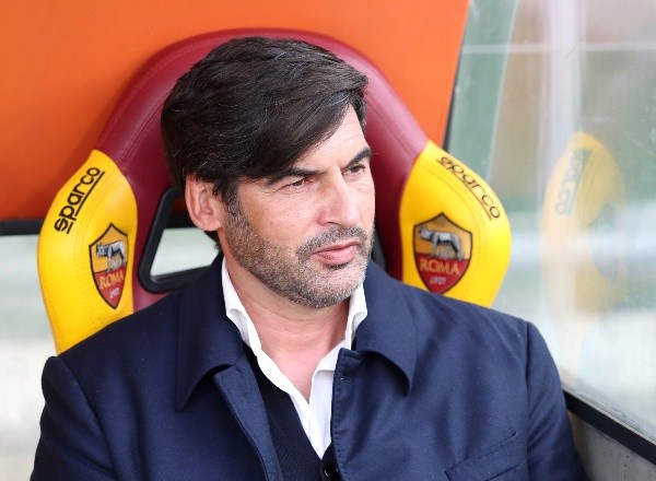 Paulo Fonseca al frente de Roma. (Getty)