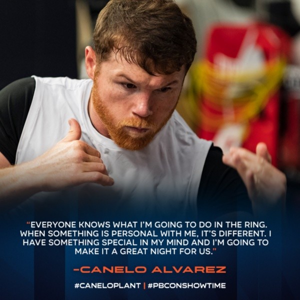 Canelo Álvarez vs. Caleb Plant