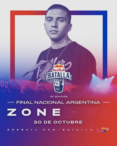 Zone será el DJ para la Red Bull Argentina 2021