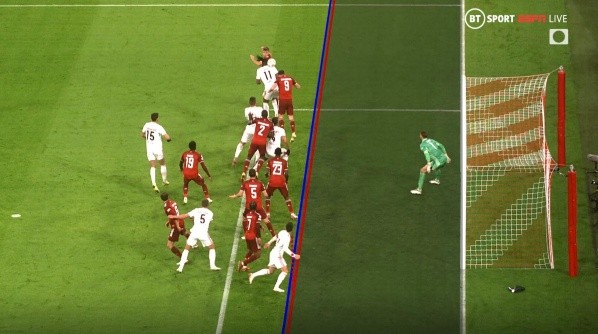 El supuesto offside cobrado a Benfica ante Bayern