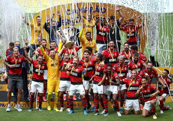 Flamengo campeón de la Supercopa. (Getty)