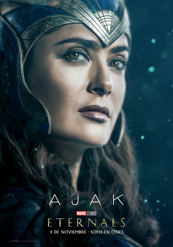 Salma Hayek es Ajak (Marvel Studios).