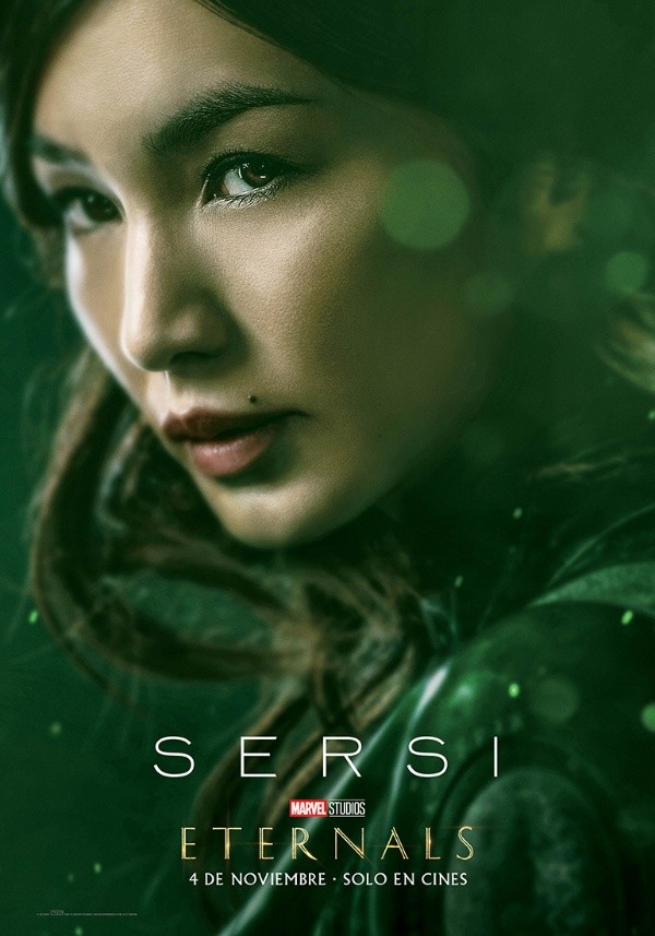 Gemma Chan es Sersi (Marvel Studios).