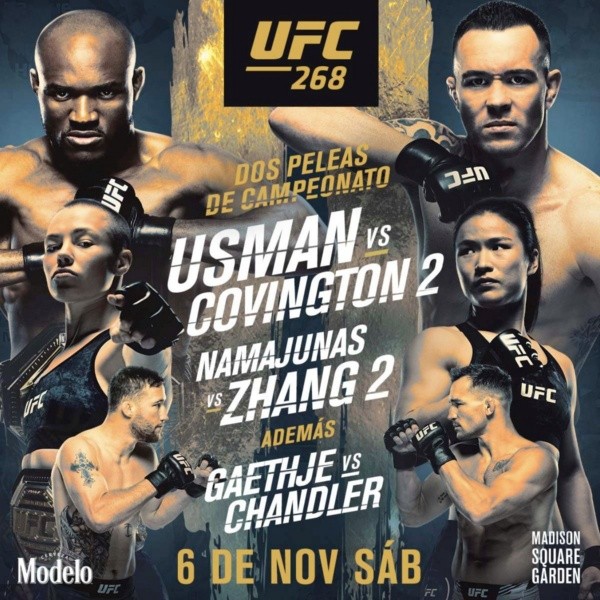 Foto: Twitter oficial de UFC.