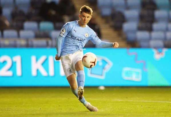 James McAtee, la joya el Manchester City. (Getty)