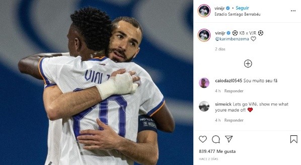 Vinicius Júnior, en un gran momento con Real Madrid