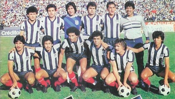 Plantel campeón de Monterrey – 1986