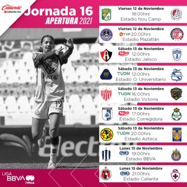 Foto: Twitter oficial de la Liga MX Femenil.