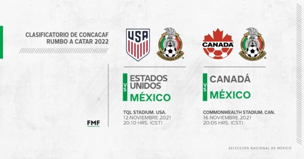 Foto: Twitter oficial de la Selección de México.