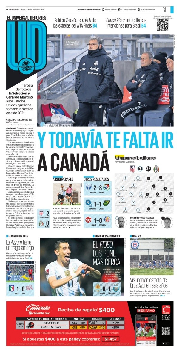 Twitter Universal Deportes