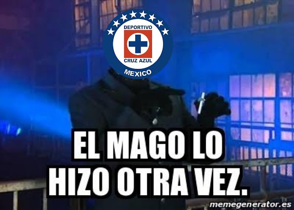 Meme por la derrota de Cruz Azul vs. Monterrey