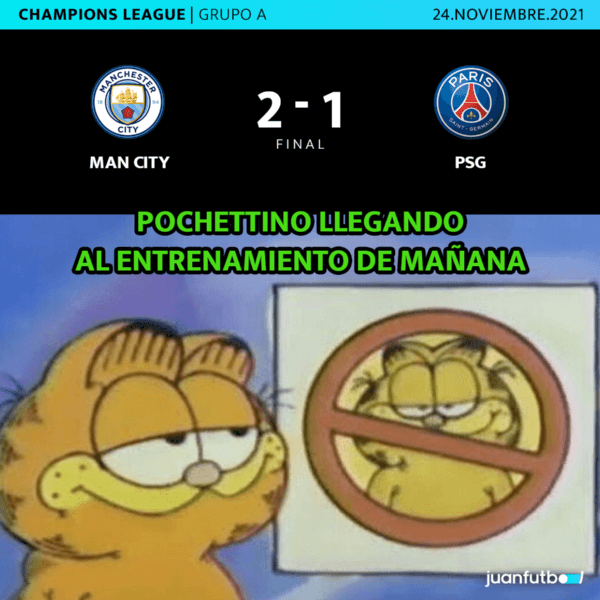 Manchester City 2-1 PSG Memes