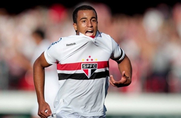 Lucas Moura levantou o último título sul-americano do São Paulo 
    (Foto: São Paulo FC)