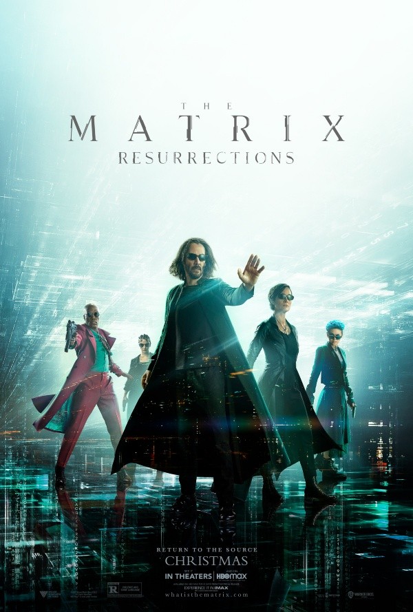 Pôster oficial de &quot;Matrix Resurrections&quot; - Imagem: Reprodução