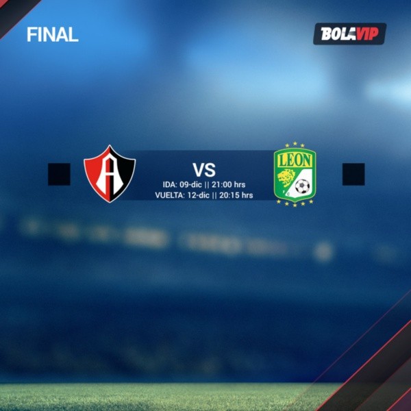 Fechas y horarios de la Final de Liga MX (Bolavip)