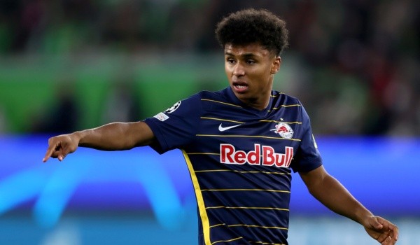 Karim Adeyemi, figura y goleador de RB Salzburg