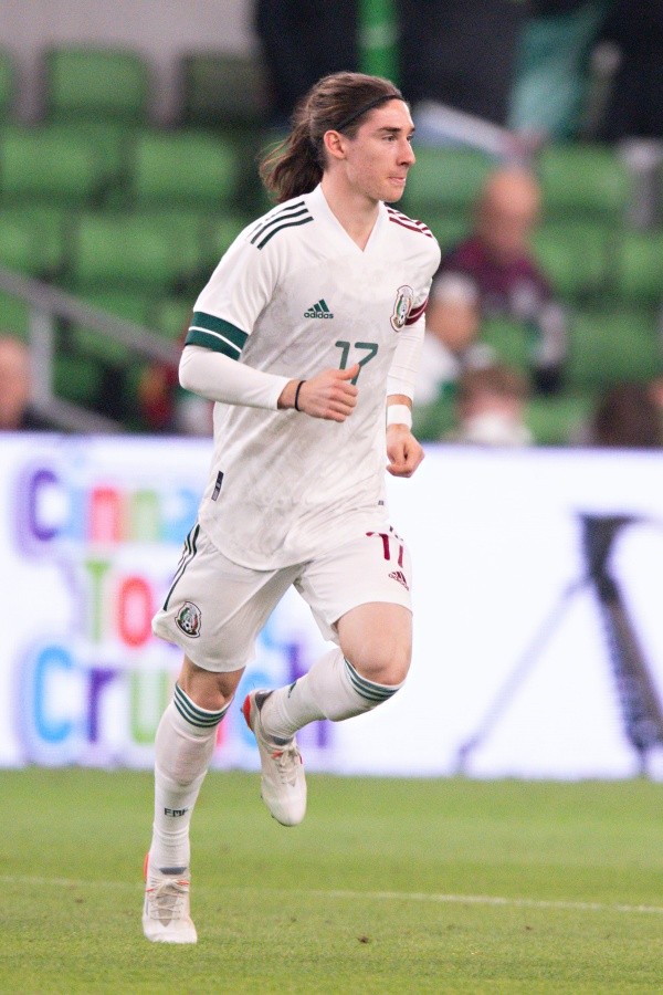 Marcelo Flores ingresó solamente 7 minutos vs. Chile (Imago 7)