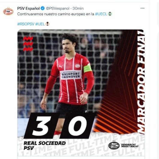 PSV Twitter