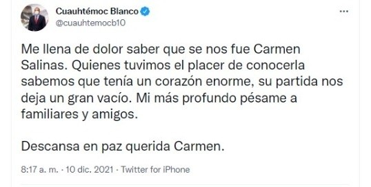 Twitter Cuauhtémoc Blanco