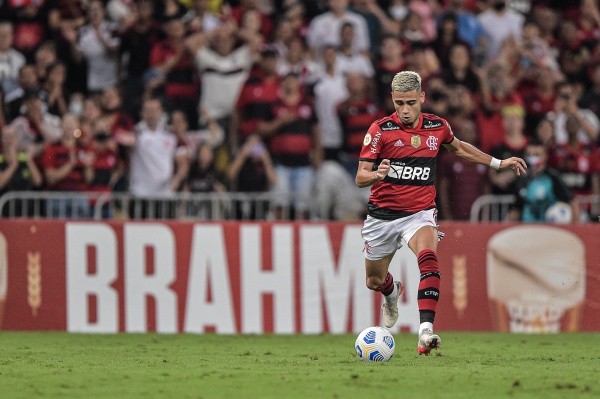 Andreas revela desejo de permanecer no Flamengo (Foto: Thiago Ribeiro/AGIF)