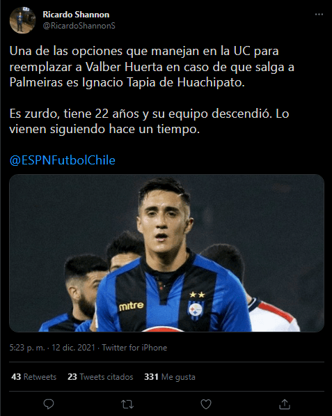 Ricardo Shannon Twitter