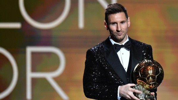 Messi, ganador del Balón de Oro 2021