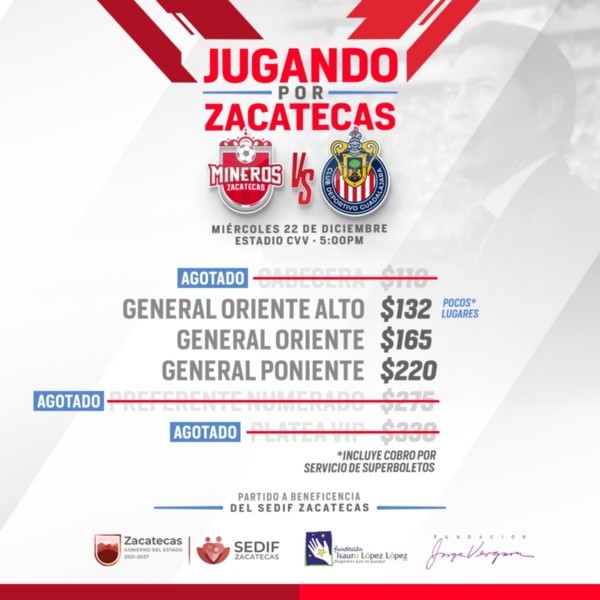 Foto: Twitter oficial de Mineros de Zacatecas.