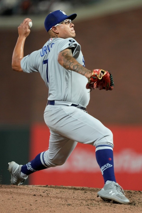 Julio Urías/Los Angeles Dodgers (Getty Images)
