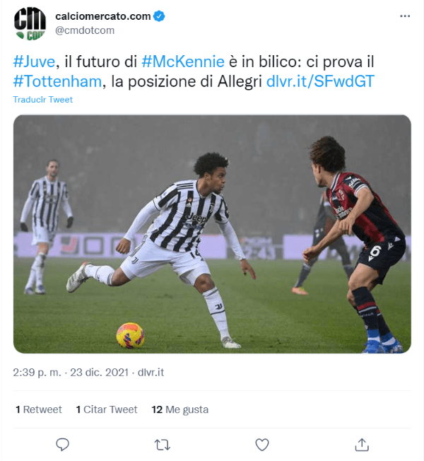 tweet calciomercato