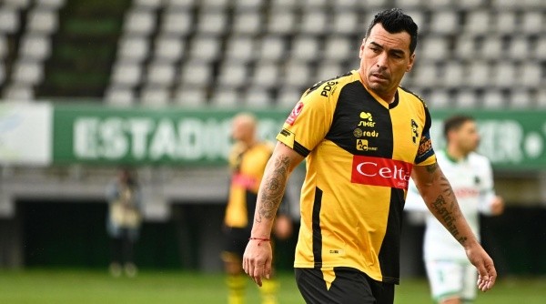 15 DE JULIO 2021 / TEMUCOEsteban Paredes durante el partido valido por la onceava fecha del Campeonato de Ascenso Betsson 2021 , entre Deportes Temuco y Coquimbo Unido disputado en Estadio Germán Becker disputado en Estadio Germán BeckerFOTO: MARCOS MALDONADO / AGENCIAUNO