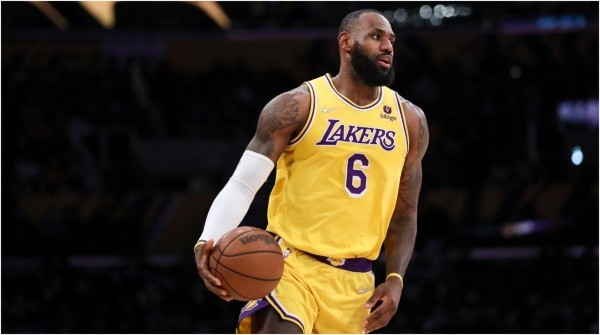 LeBron James, genio y figura en Los Angeles Lakers (Getty Images)